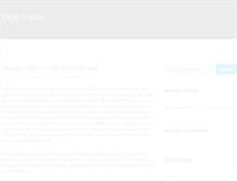 Tablet Screenshot of digittronics.com